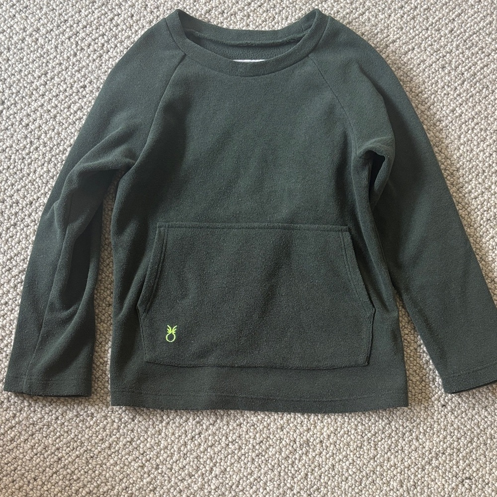 Dudley Stephen’s Kids Green Long Sleeve fleece